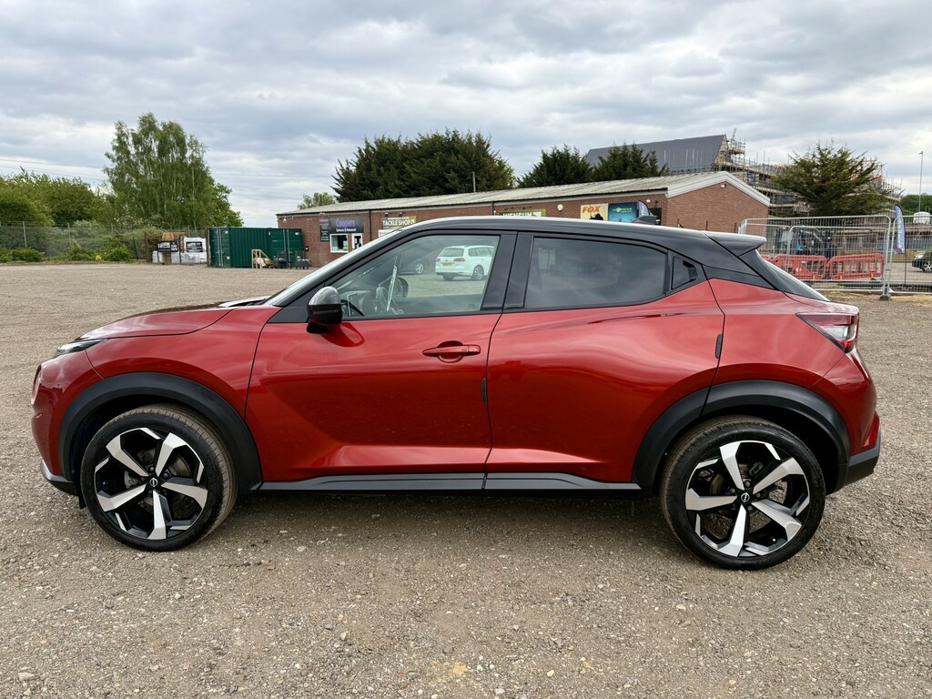 Nissan Juke 1.0 Dig-t Tekna 2022 P27MJG Red #4