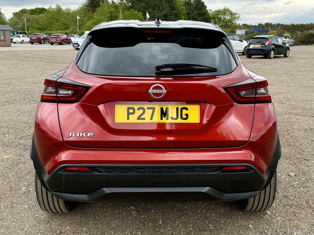 Nissan Juke 1.0 Dig-t Tekna 2022 P27MJG Red #6