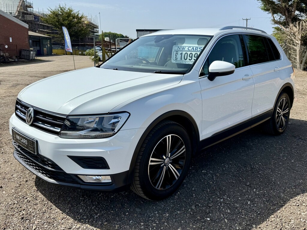 Volkswagen Tiguan 2.0 Tdi Bluemotion Tech Se Navigation 2016 BC16EDP White #3