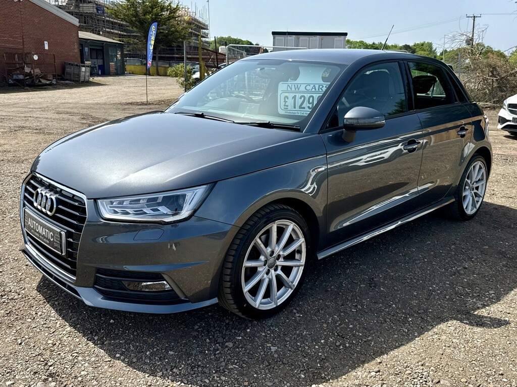 Audi A1 1.4 Tfsi S Line 2018 FD18DYJ Grey #3