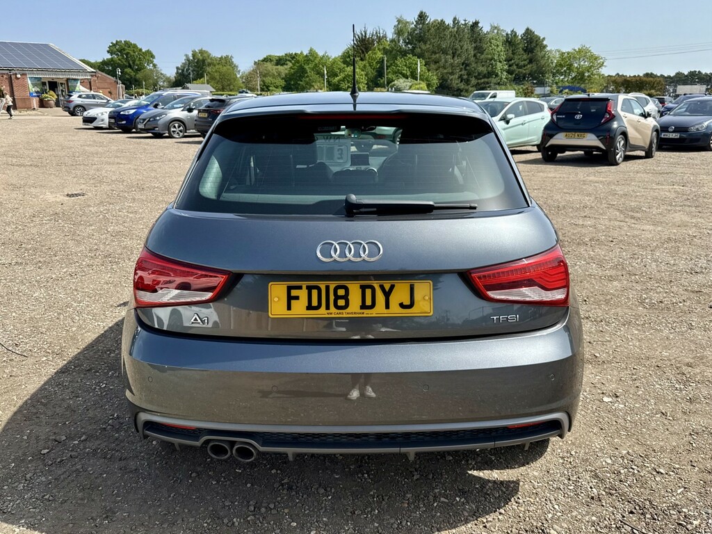 Audi A1 1.4 Tfsi S Line 2018 FD18DYJ Grey #6