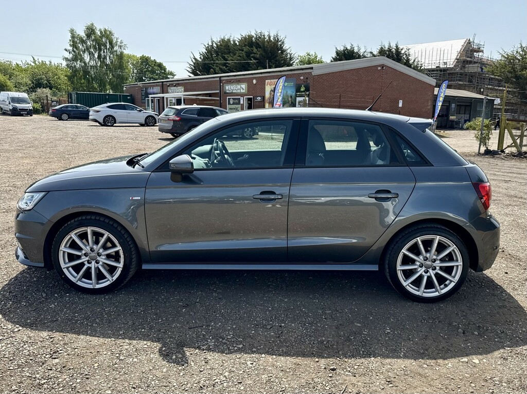 Audi A1 1.4 Tfsi S Line 2018 FD18DYJ Grey #4