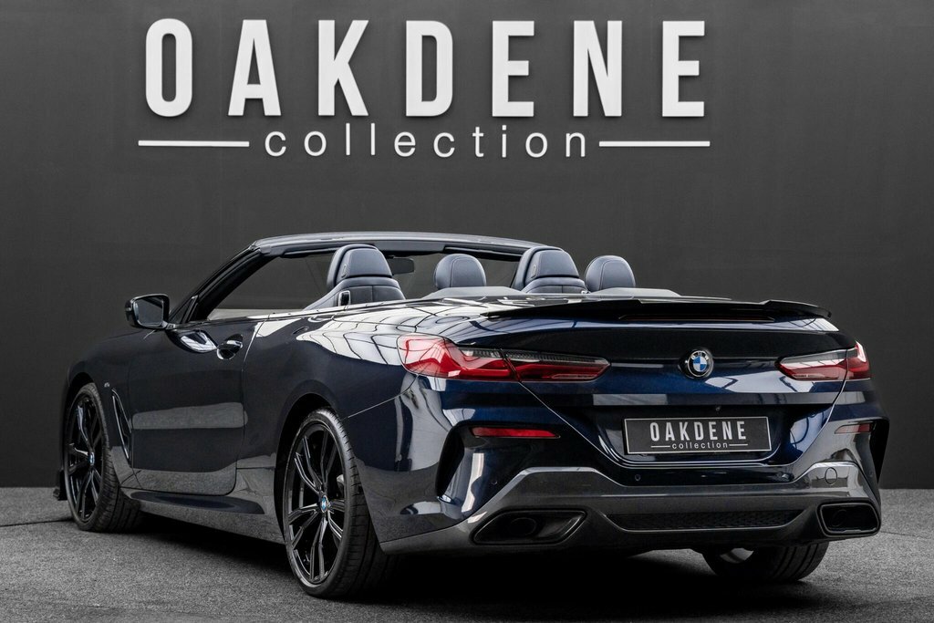 BMW 8 Series 3.0 840D Convertible Steptronic Xdrive Black #3