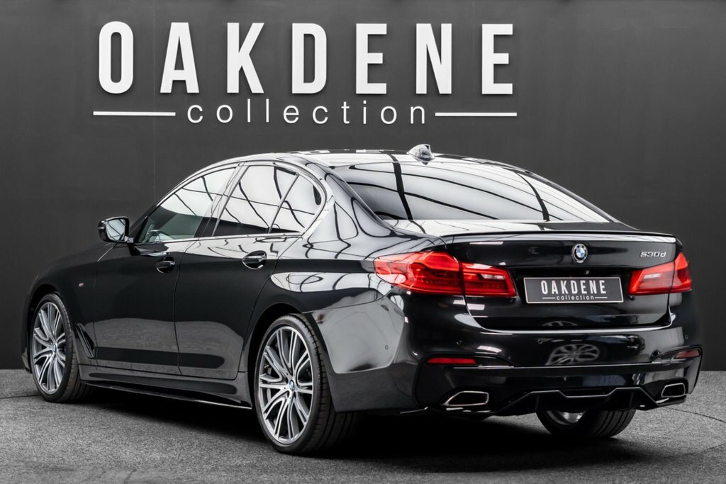 BMW 5 Series 3.0 530D M Sport Euro 6 Ss YC69LYV Black #3