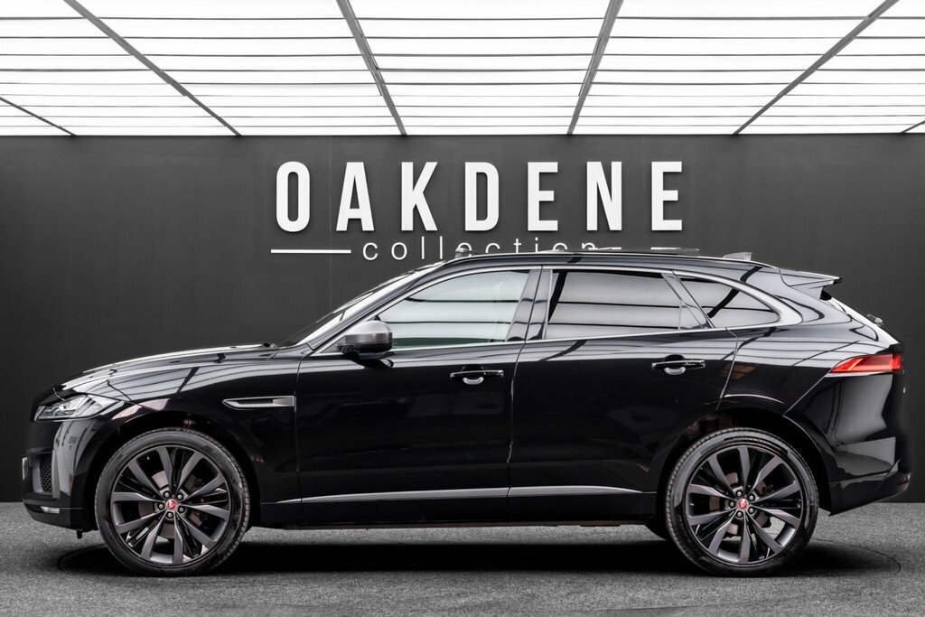Jaguar F-Pace 3.0 D300 V6 300 Sport Awd Euro 6 Ss DK70WWZ Black #3