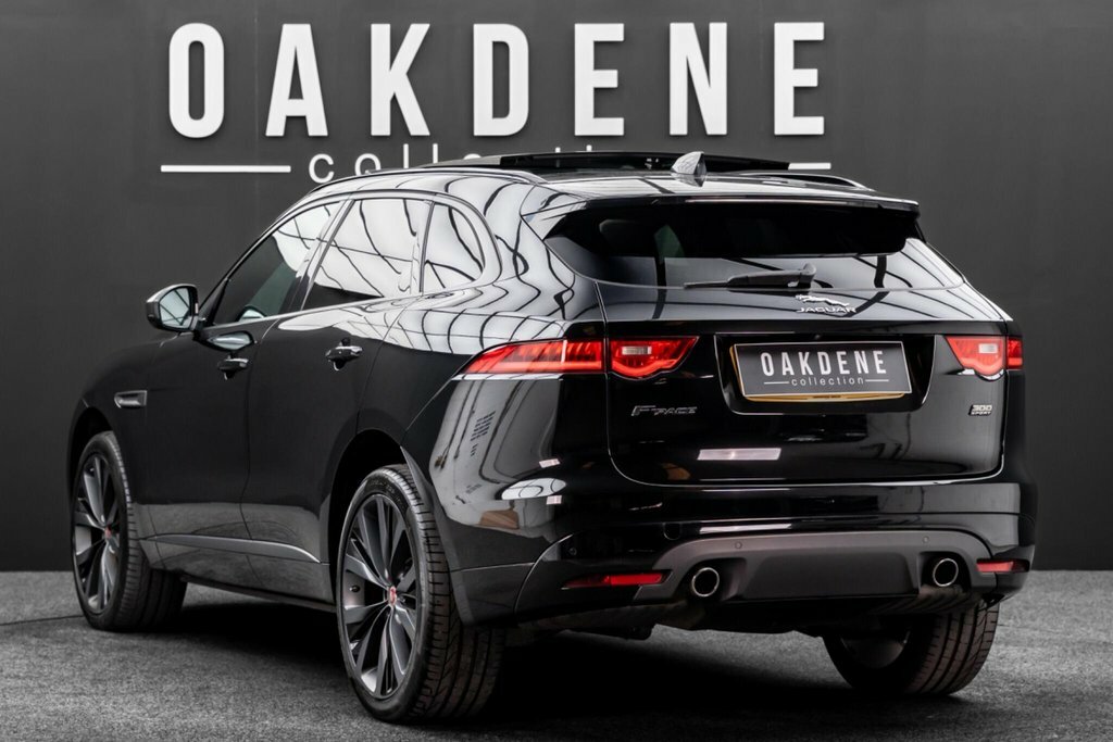 Jaguar F-Pace 3.0 D300 V6 300 Sport Awd Euro 6 Ss DK70WWZ Black #5