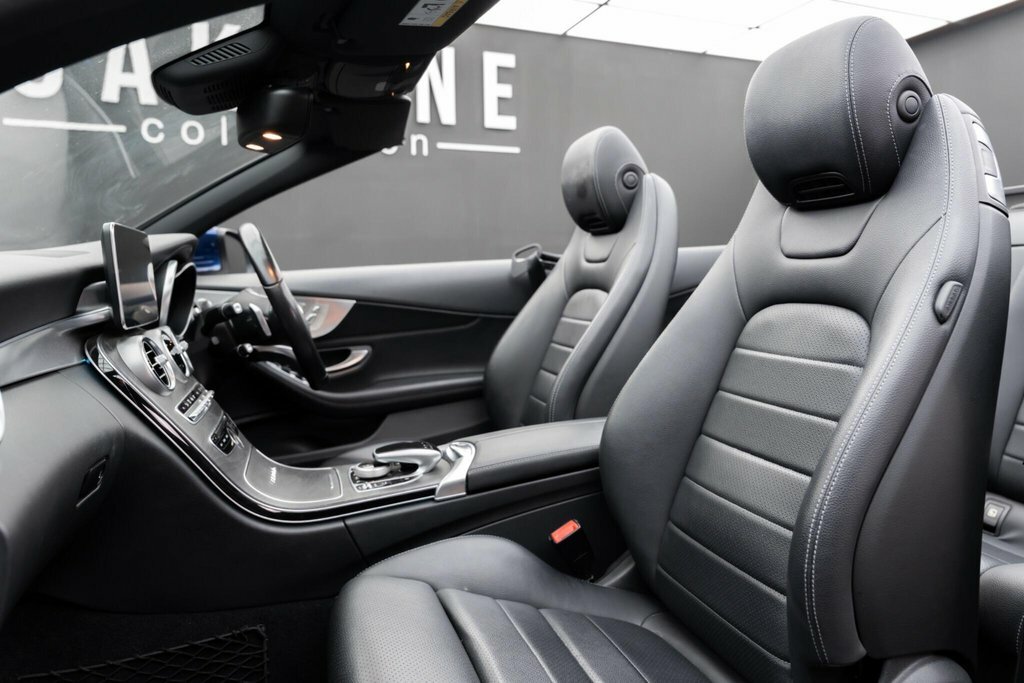 Mercedes-Benz C Class 2.1 C250d Amg Line Premium Plus Cabriolet G-tron KW67RXP Blue #2