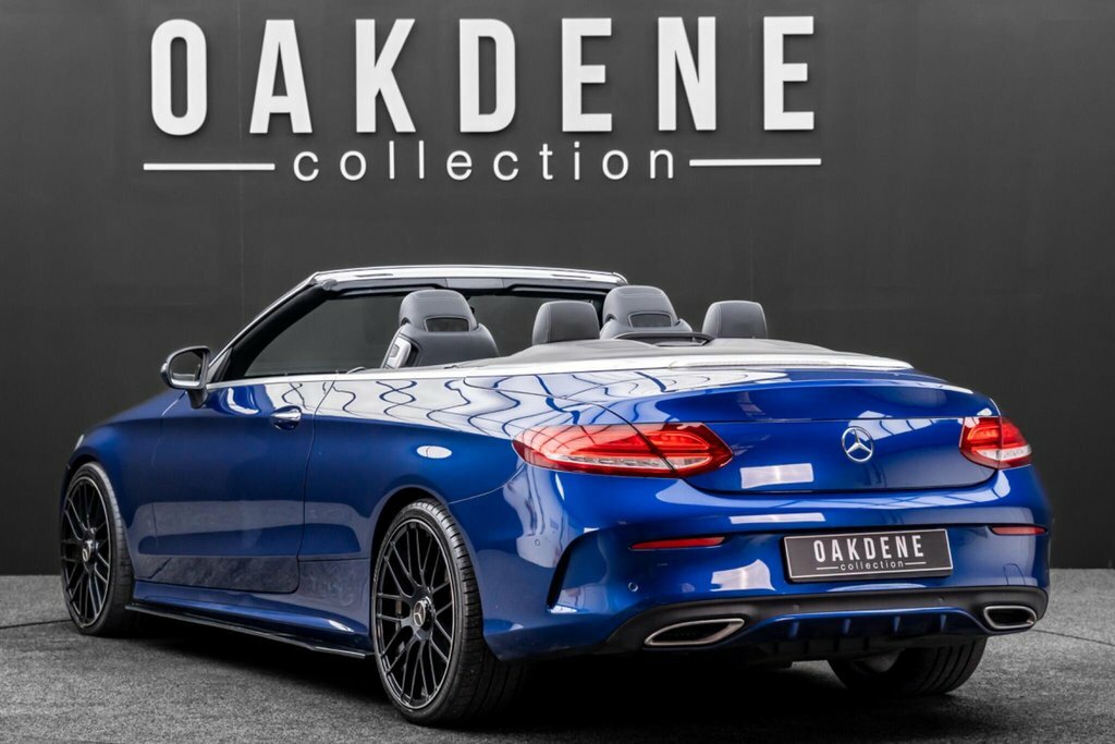 Mercedes-Benz C Class 2.1 C250d Amg Line Premium Plus Cabriolet G-tron KW67RXP Blue #5