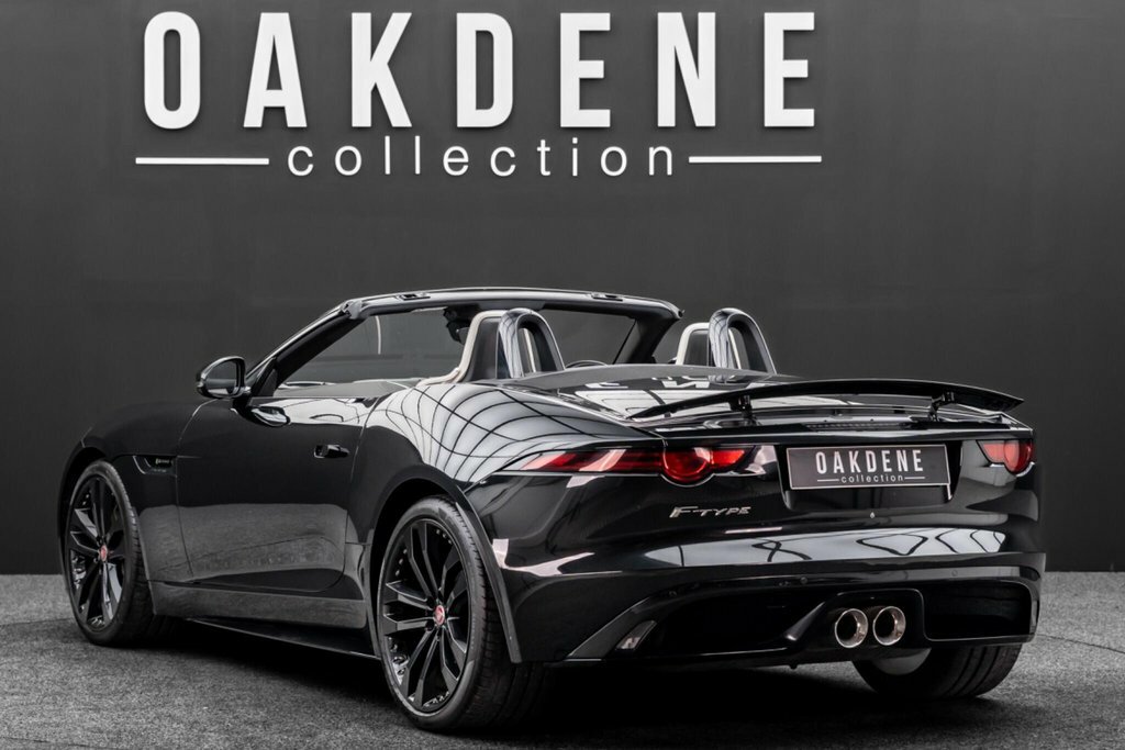 Jaguar F-Type 3.0 V6 R-dynamic Euro 6 Ss LN68EUX Black #5