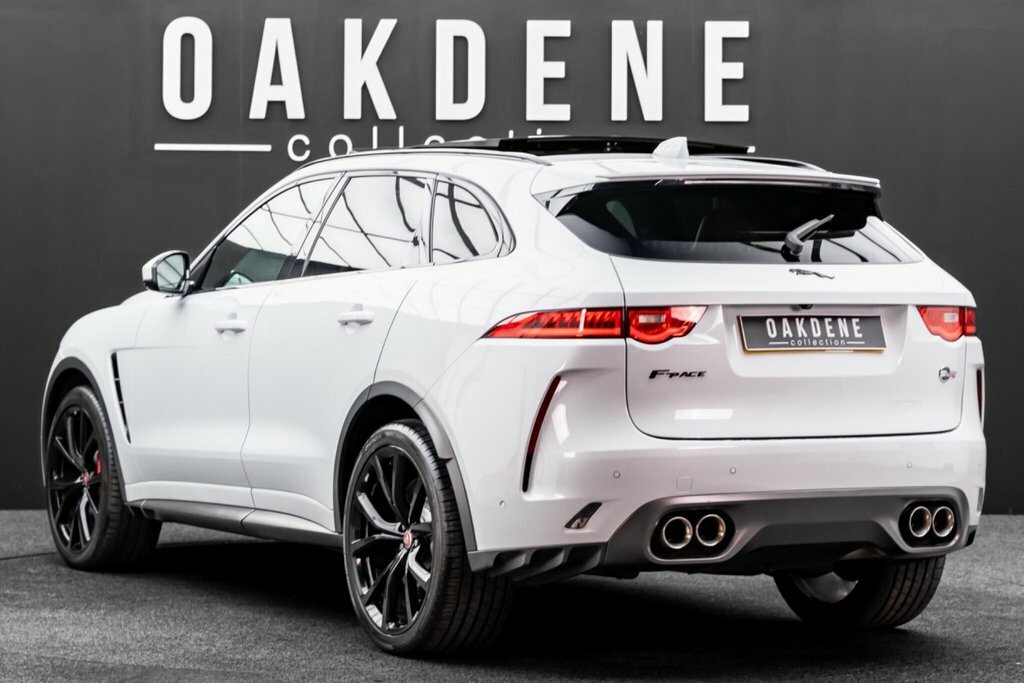 Jaguar F-Pace 5.0 V8 Svr Quickshift Awd Euro 6 Ss White #5