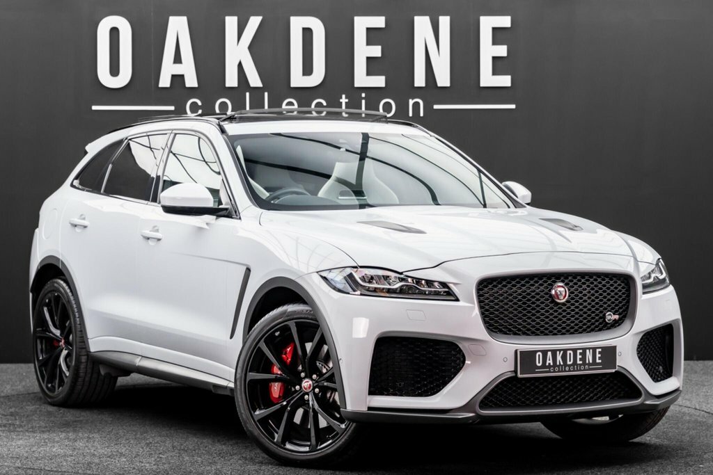 Jaguar F-Pace 5.0 V8 Svr Quickshift Awd Euro 6 Ss White