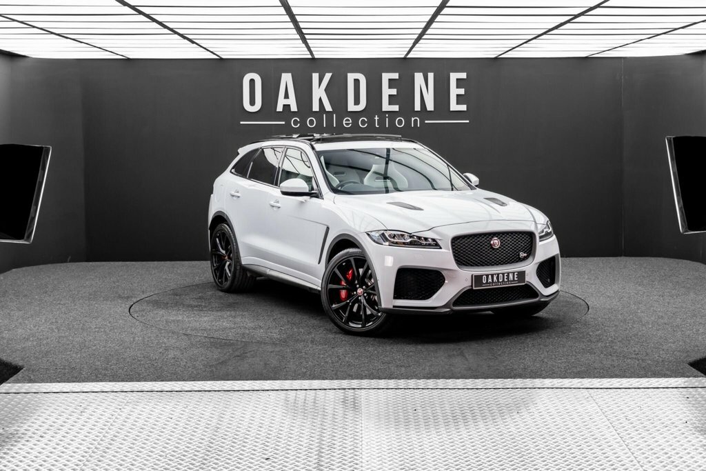 Jaguar F-Pace 5.0 V8 Svr Quickshift Awd Euro 6 Ss White #6