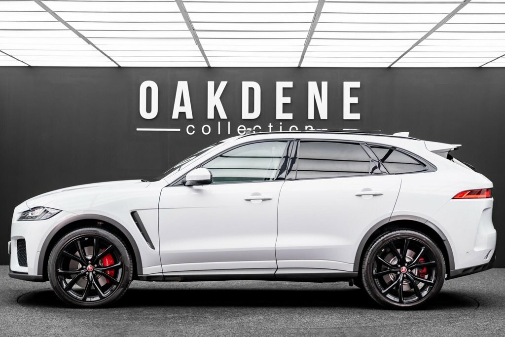 Jaguar F-Pace 5.0 V8 Svr Quickshift Awd Euro 6 Ss White #3