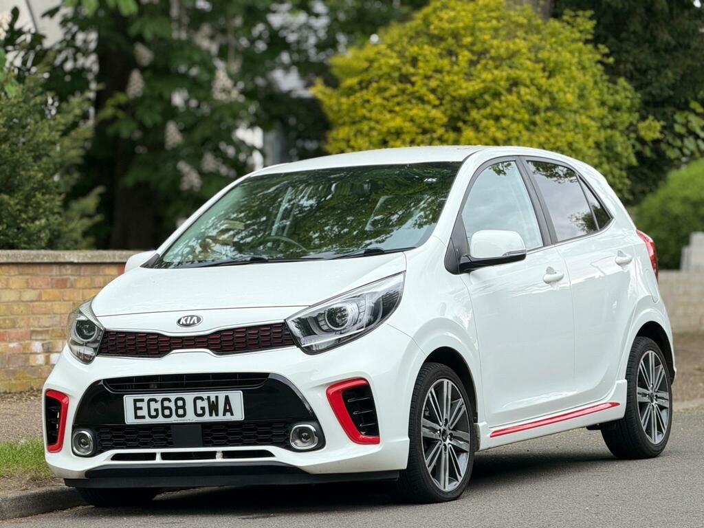Kia Picanto 1.0 T-gdi Gt-line Euro 6 EG68GWA White #5