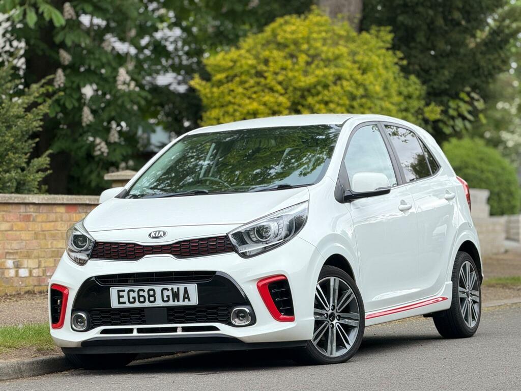 Kia Picanto 1.0 T-gdi Gt-line Euro 6 EG68GWA White #2