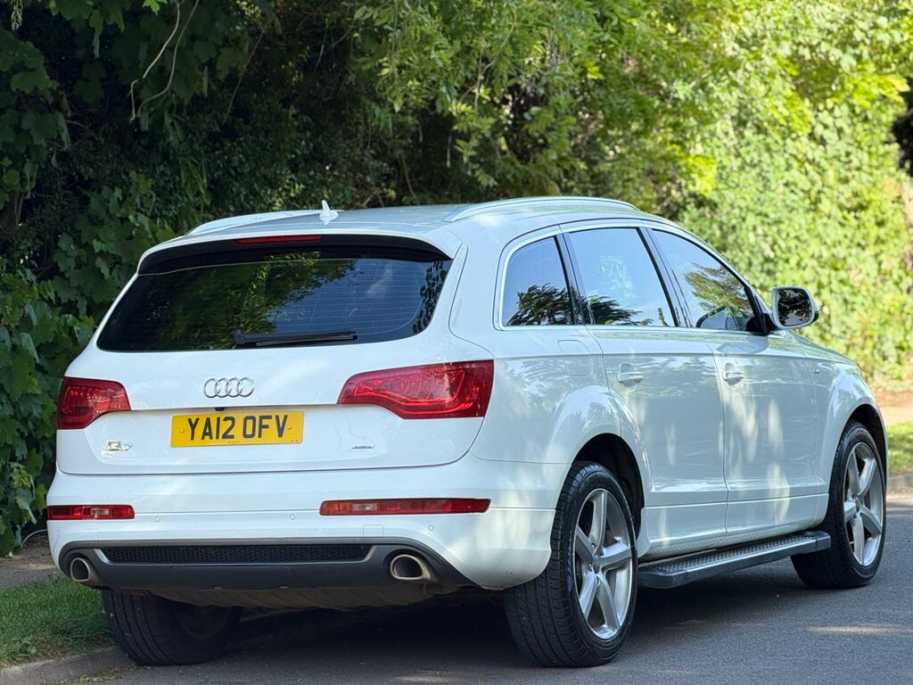 Audi Q7 3.0 Tdi V6 S Line Tiptronic Quattro Euro 5 Ss 5 YA12OFV White #5