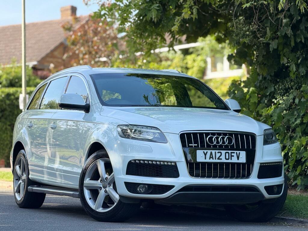 Audi Q7 3.0 Tdi V6 S Line Tiptronic Quattro Euro 5 Ss 5 White