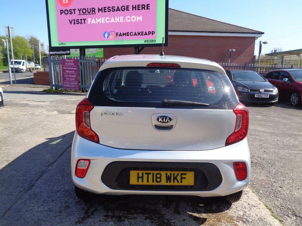 Kia Picanto Hatchback 1.0 2 Euro 6 201818 HT18WKF Silver #5
