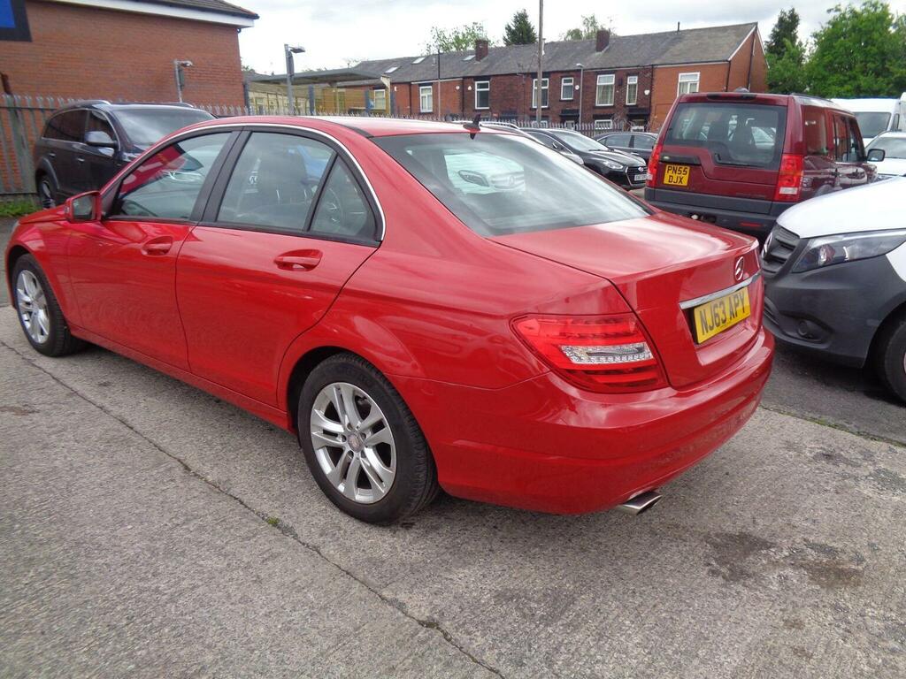 Mercedes-Benz C Class Saloon 2.1 C200 Cdi Executive Se Euro 5 Ss NJ63APY Red #4