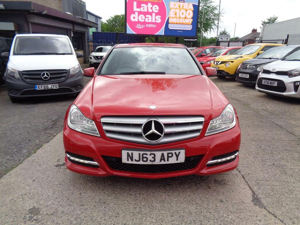 Mercedes-Benz C Class Saloon 2.1 C200 Cdi Executive Se Euro 5 Ss NJ63APY Red #6
