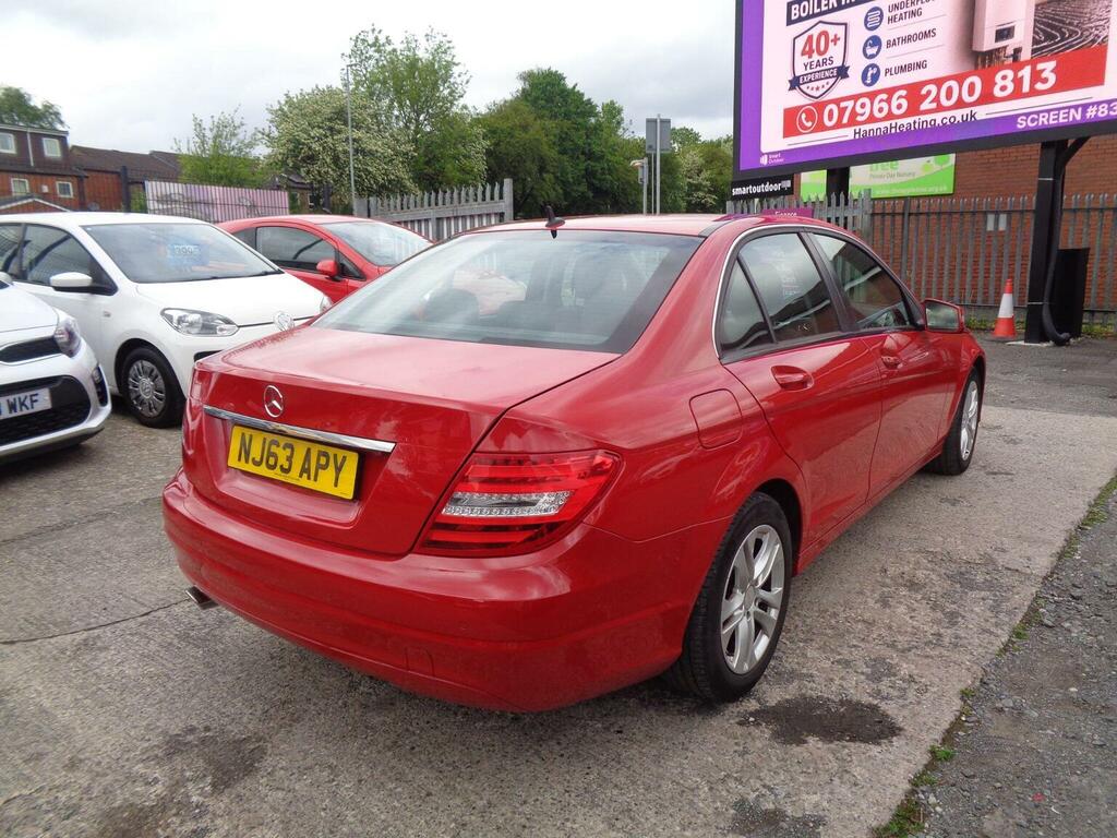 Mercedes-Benz C Class Saloon 2.1 C200 Cdi Executive Se Euro 5 Ss NJ63APY Red #2