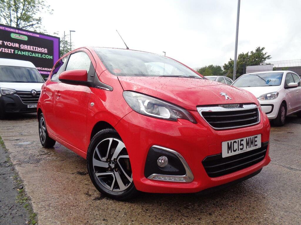 Peugeot 108 Hatchback 1.2 Puretech Allure Euro 6 201515 Red
