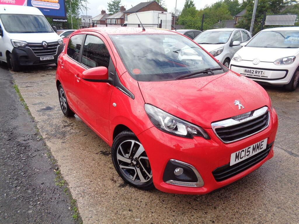 Peugeot 108 Hatchback 1.2 Puretech Allure Euro 6 201515 MC15MME Red #2