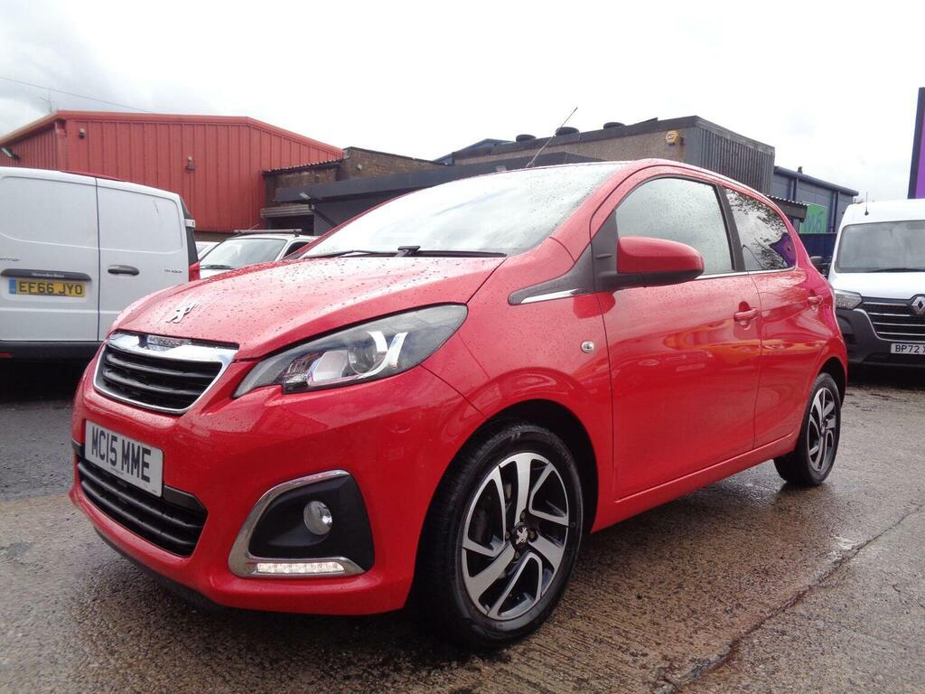 Peugeot 108 Hatchback 1.2 Puretech Allure Euro 6 201515 MC15MME Red #6