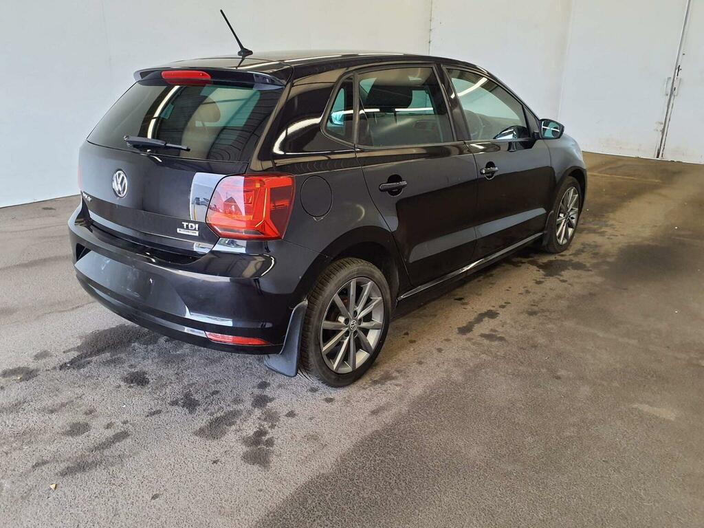 Volkswagen Polo Hatchback 1.4 Tdi Bluemotion Tech Se Design Euro 6 Black #6