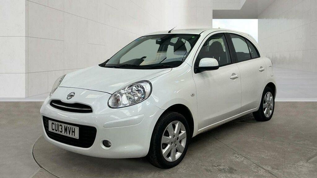 Nissan Micra Hatchback 1.2 12V Acenta Cvt Euro 5 201313 White