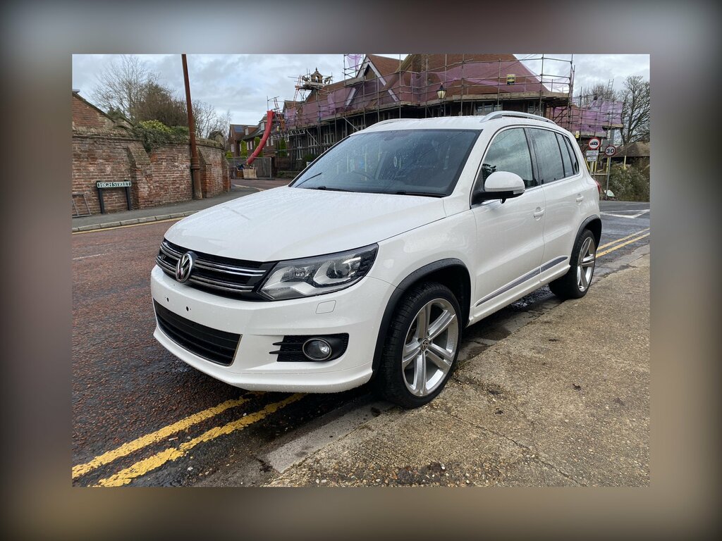 Volkswagen Tiguan 2.0 Tsi R-line Suv 4Wd Euro 4 200 White #4