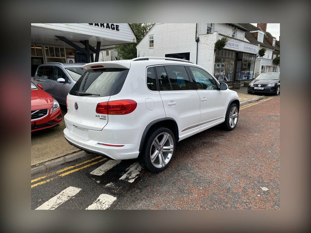 Volkswagen Tiguan 2.0 Tsi R-line Suv 4Wd Euro 4 200 White #5