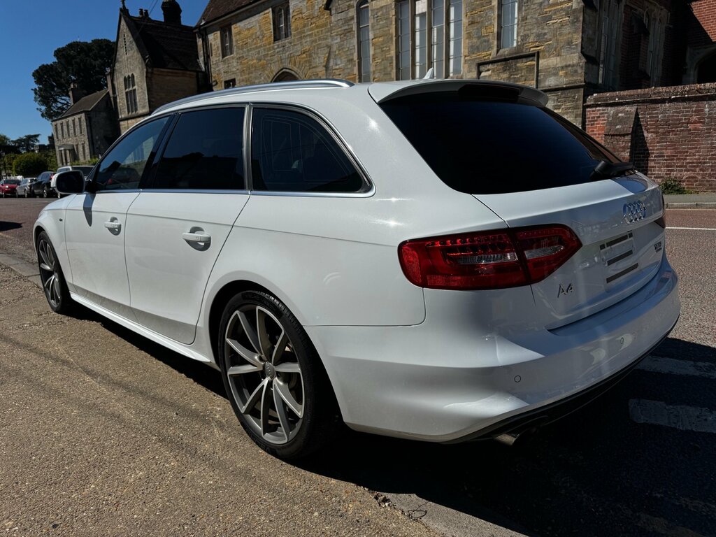 Audi A4 2.0 Tfsi S Line S Tronic Quattro Euro 6 Ss White #5