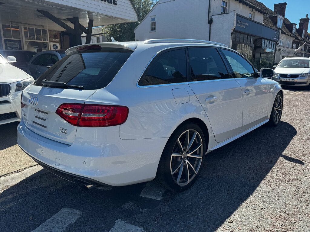 Audi A4 2.0 Tfsi S Line S Tronic Quattro Euro 6 Ss White #4