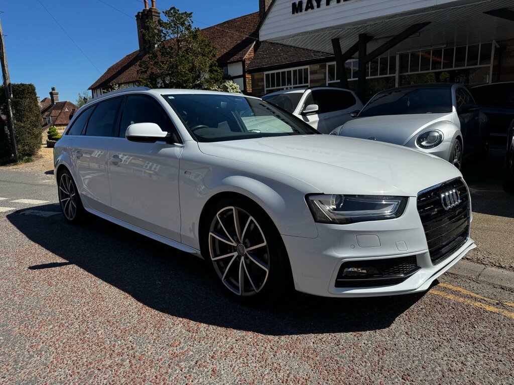 Audi A4 2.0 Tfsi S Line S Tronic Quattro Euro 6 Ss White