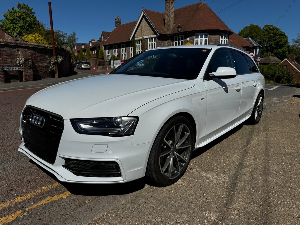 Audi A4 2.0 Tfsi S Line S Tronic Quattro Euro 6 Ss White #3
