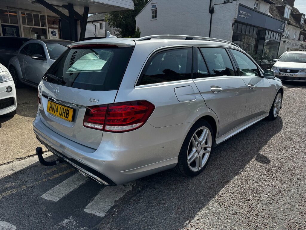 Mercedes-Benz E Class 2.1 E250 Cdi Amg Sport Estate G-tronic HV14UHB Silver #4