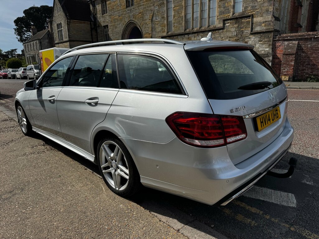 Mercedes-Benz E Class 2.1 E250 Cdi Amg Sport Estate G-tronic HV14UHB Silver #5