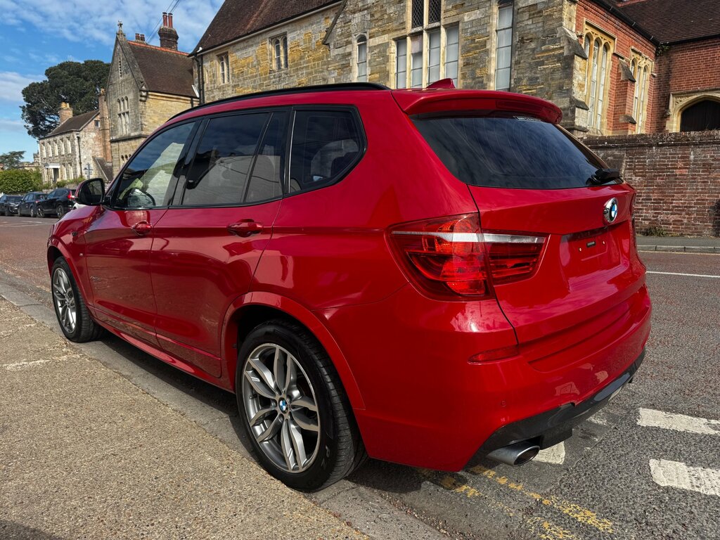 BMW X3 2.0 20D M Sport Suv Xdrive Euro 6 FE65ZVU Red #4