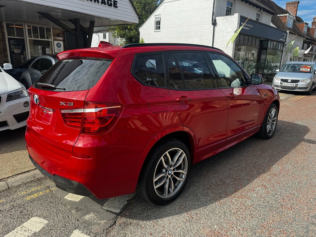 BMW X3 2.0 20D M Sport Suv Xdrive Euro 6 FE65ZVU Red #5