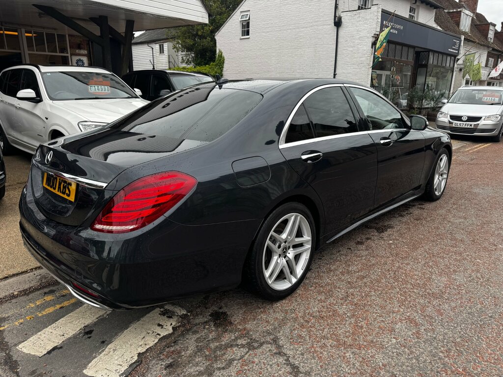 Mercedes-Benz S Class 3.0 S350 V6 Bluetec Amg Line Saloon G-t Blue #3