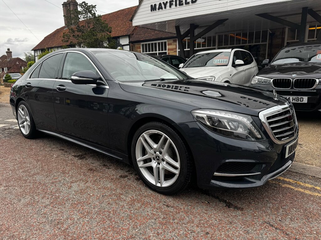 Mercedes-Benz S Class 3.0 S350 V6 Bluetec Amg Line Saloon G-t Blue