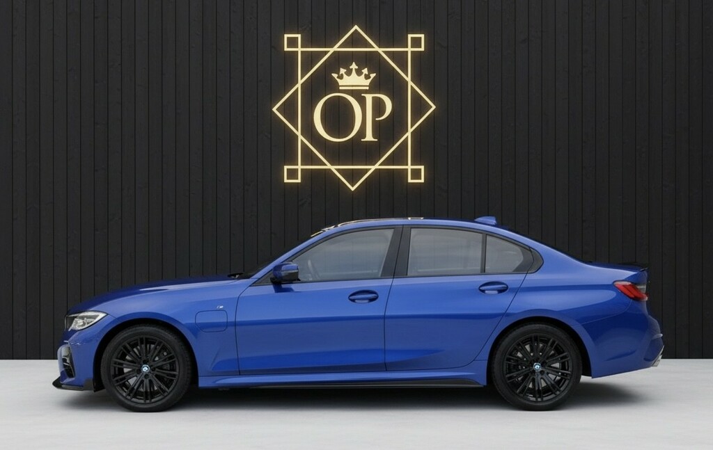 BMW 3 Series Saloon 2.0 330E M Sport Saloon 202020 OV20KNU Blue #6
