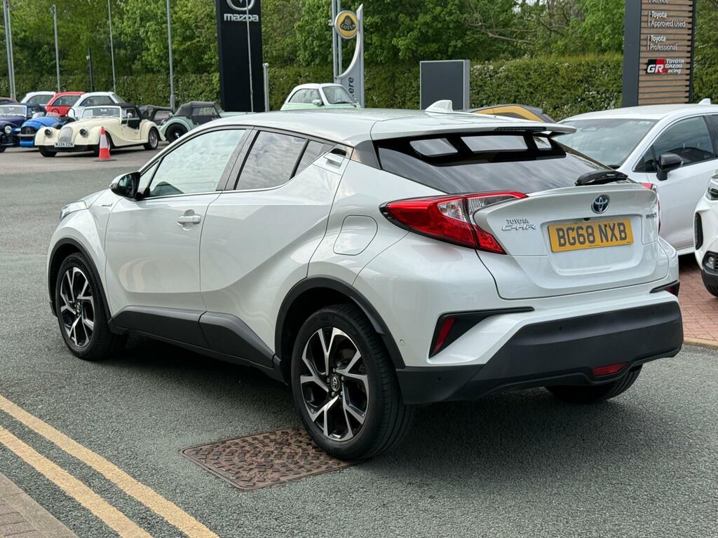 Toyota C-Hr 1.8 Hybrid Design Cvt White #5