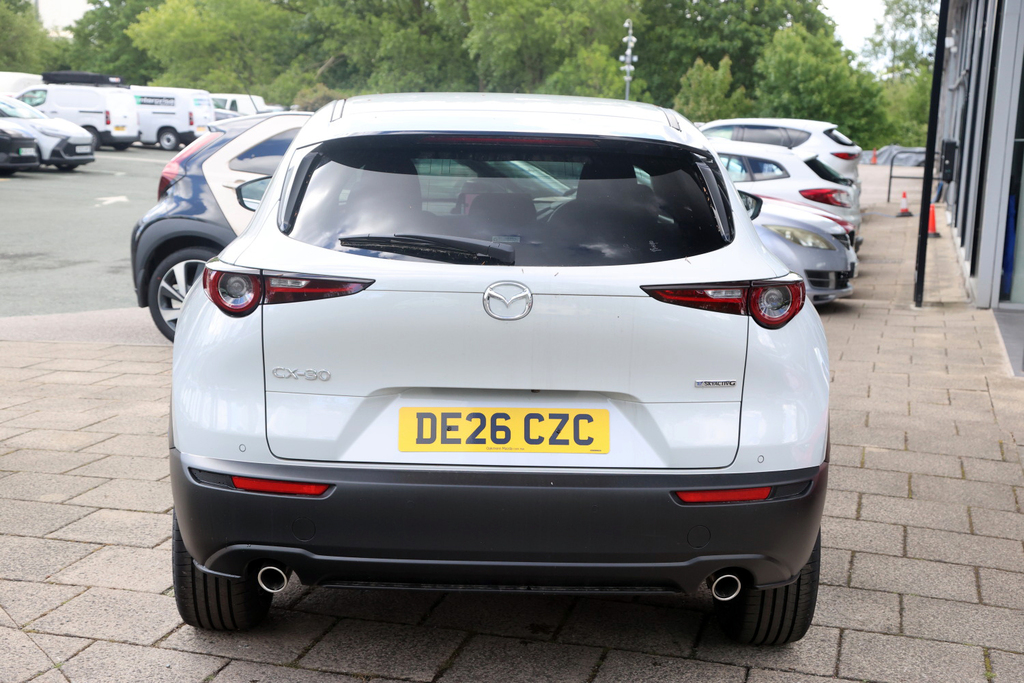 Mazda CX-30 2.5 E-skyactiv G Mhev 140 Homura DE26CZC White #4