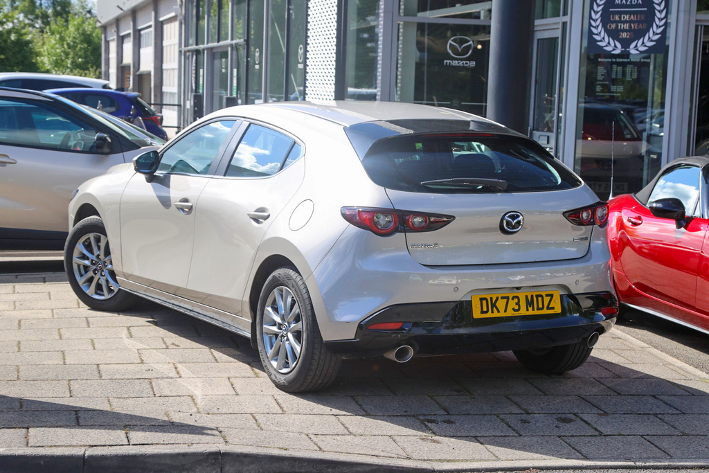 Mazda 3 2.0 E-skyactiv X Mhev 186 Centre-line DK73MDZ Silver #3