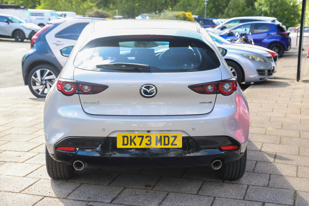 Mazda 3 2.0 E-skyactiv X Mhev 186 Centre-line DK73MDZ Silver #4