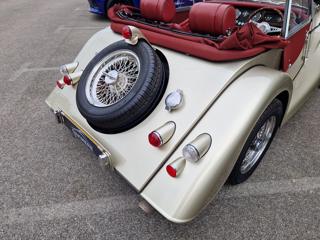 Morgan Plus Four Convertible Gold #4