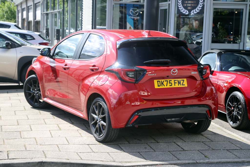 Mazda 2 1.5I Hybrid Homura Cvt DK75FMZ Red #3
