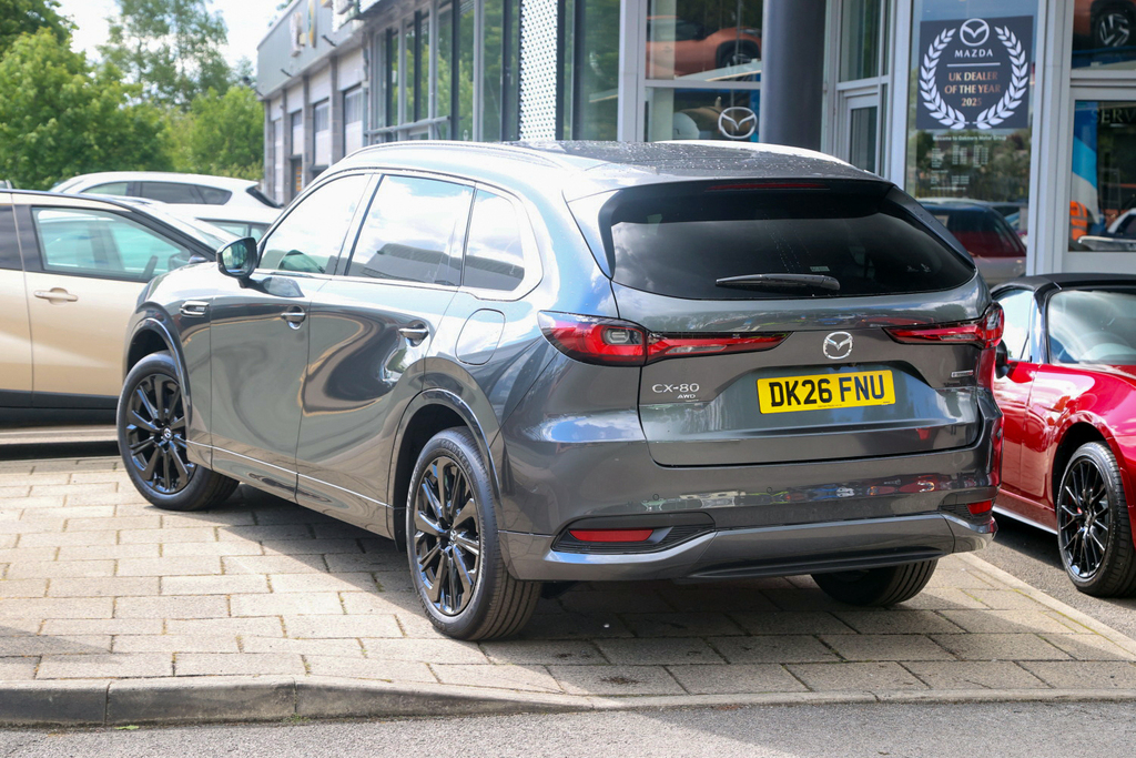 Mazda CX-80 3.3D Homura Plus Awd Convdappan DK26FNU Grey #3